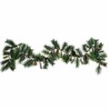 Adlmired By Nature 9 ft. Christmas Natural Pine Cone Garland 83 Tips GXW4920-NATURAL